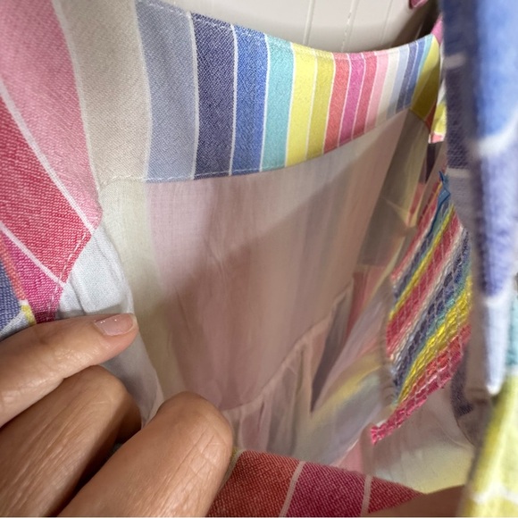 Draper James Multicolor Striped Maxi Dress - Picture 11 of 12